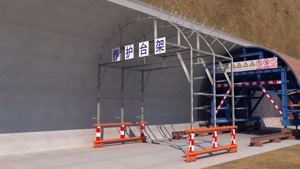噶尔县隧道施工动画制作公司 - 隧道施工工艺和施工方法 - 隧道施工汇报动画视频 - bim 工程施工动画
